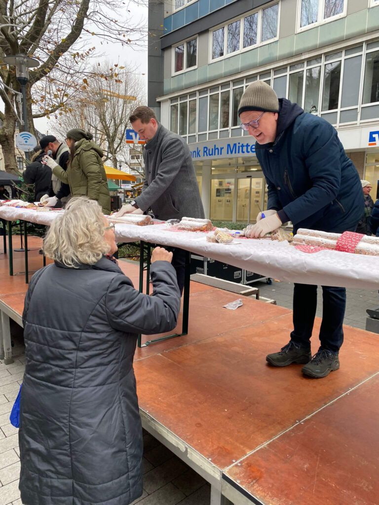 Rekordverdächtiger Christstollen